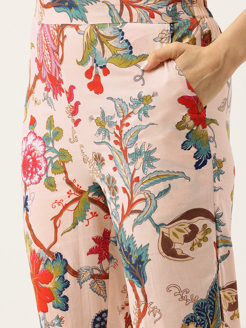 Printed Cotton Kurti & Pant Set – Breezy Prints, Chic Fit