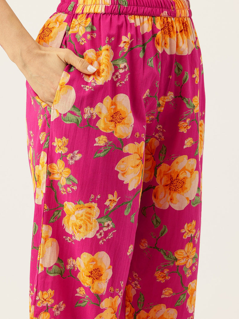Floral Printed Cotton Co-Ord set – Breezy Prints, Chic Fit