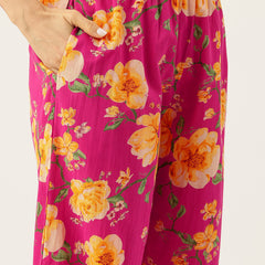 Floral Printed Cotton Co-Ord set – Breezy Prints, Chic Fit