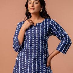 Elegant Printed top – Soft Cotton, Everyday Style, Sizes S–XXL.