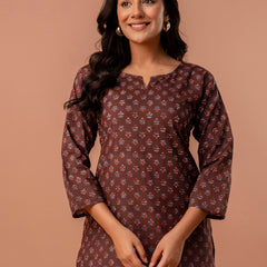 Elegant Printed top – Soft Cotton, Everyday Style, Sizes S–XXL.