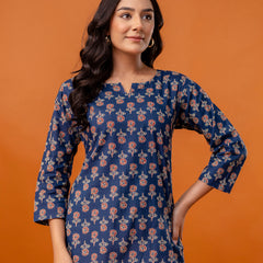 Elegant Printed top – Soft Cotton, Everyday Style, Sizes S–XXL.