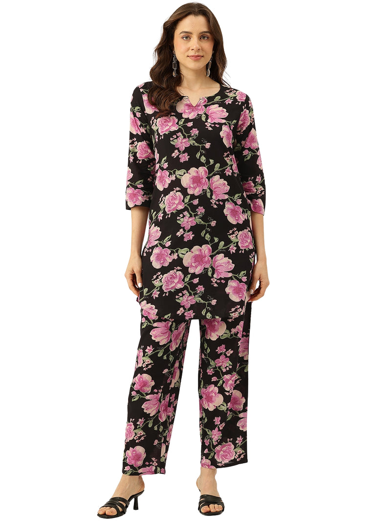 Floral Printed Cotton Co-Ord set – Breezy Prints, Chic Fit