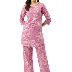 Floral Printed Cotton Co-Ord set – Breezy Prints, Chic Fit