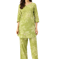 Floral Printed Cotton Co-Ord set – Breezy Prints, Chic Fit