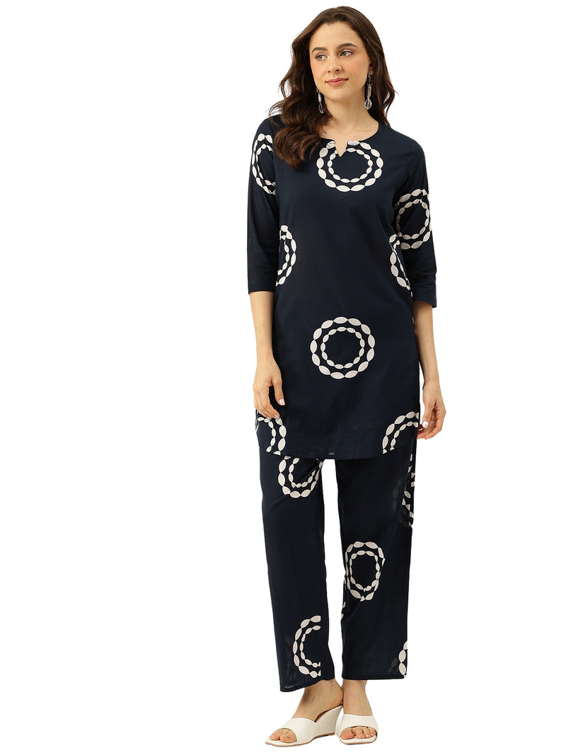 Floral Printed Cotton Co-Ord set – Breezy Prints, Chic Fit