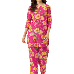 Floral Printed Cotton Co-Ord set – Breezy Prints, Chic Fit
