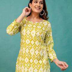Elegant Printed top – Soft Cotton, Everyday Style, Sizes S–XXL.