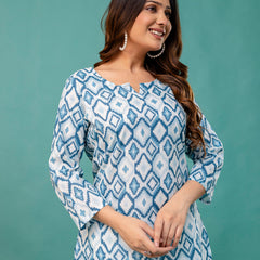 Elegant Printed top – Soft Cotton, Everyday Style, Sizes S–XXL.