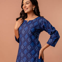 Elegant Printed top – Soft Cotton, Everyday Style, Sizes S–XXL.