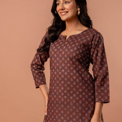 Elegant Printed top – Soft Cotton, Everyday Style, Sizes S–XXL.