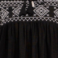 Feranoid Embroidery Top Rayon