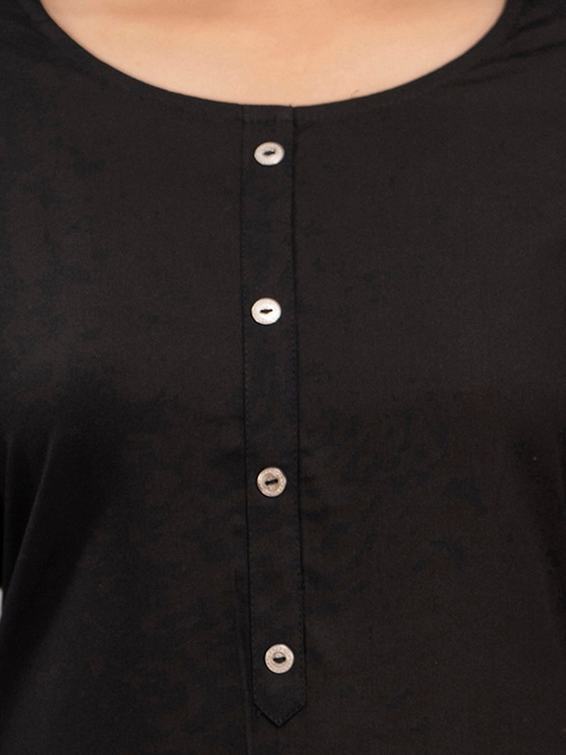 Feranoid Plain Short Kurti Rayon Sia