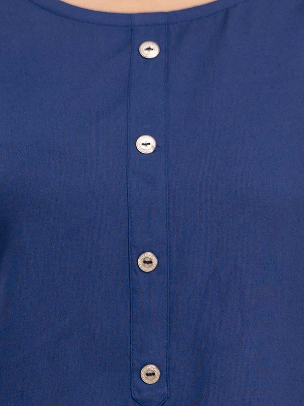 Feranoid Plain Short Kurti Rayon Sia