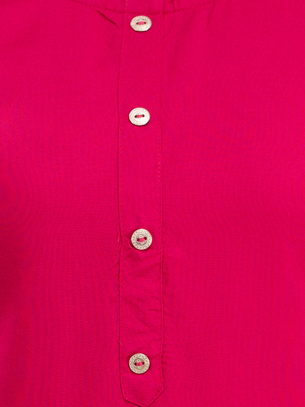 Feranoid Plain Short Kurti Rayon Sia