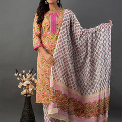 Women Kurta Pant Dupatta Set