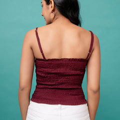 Feranoid Rayon Sia Sleeveless Crop Top