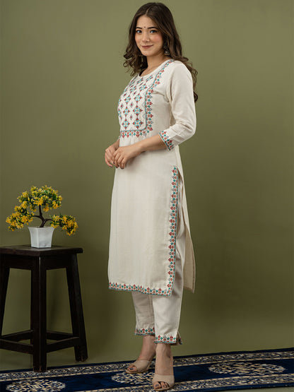 Women Kurta Pant Set FRKT6720