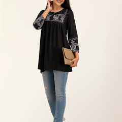 Feranoid Embroidery Top Rayon
