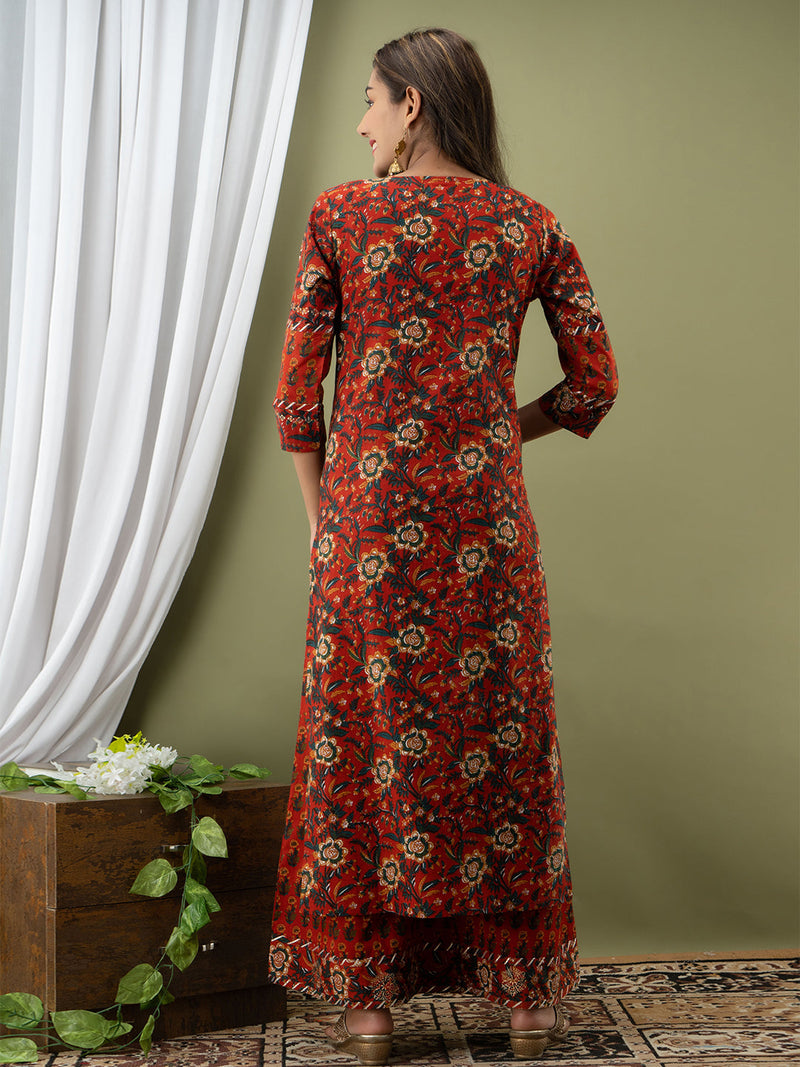 Women Kurta Pant Dupatta Set