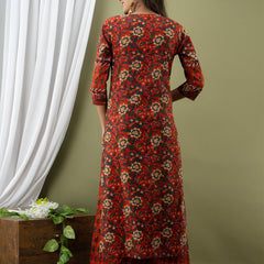 Women Kurta Pant Dupatta Set