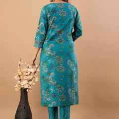 Women Kurta Pant Dupatta Set