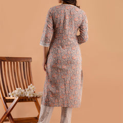 Women Kurta Pant Dupatta Set