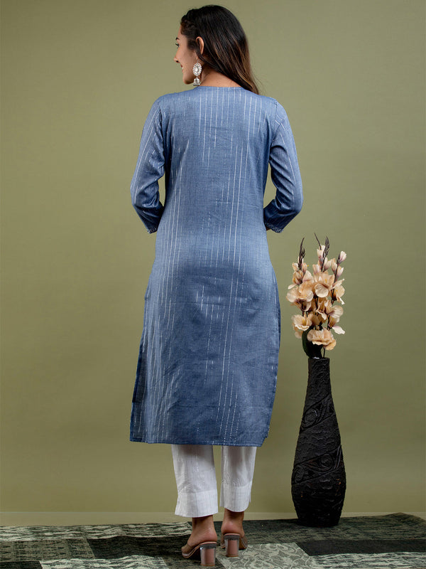 Women Kurta Pant Dupatta Set