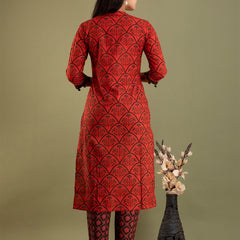 Women Kurta Pant Dupatta Set