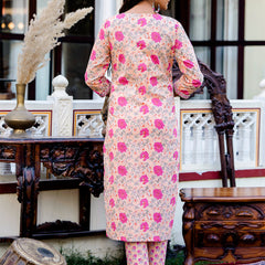 Women Kurta Pant Dupatta Set