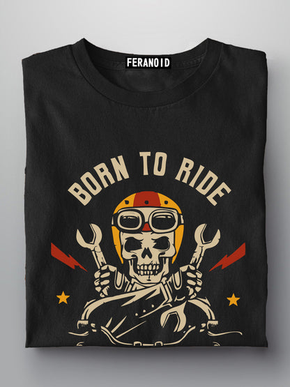 Born To Ride Black T-Shirt