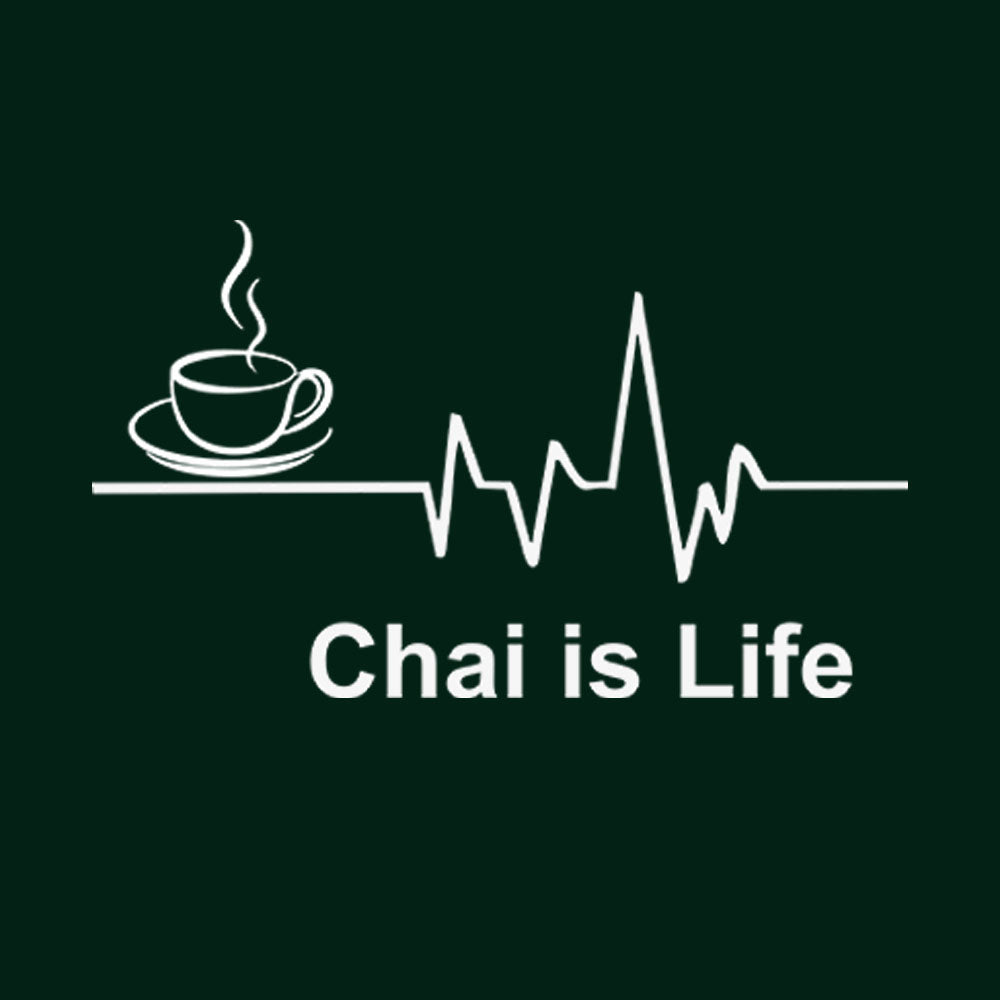 Chai Is Life Green T-Shirt