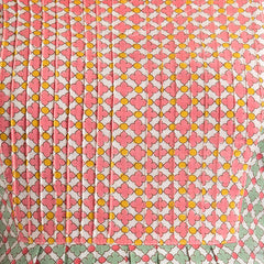 Women Green Cotton Printed A-Line Kurti