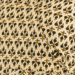 Cotton Printed Beige Short Tunic