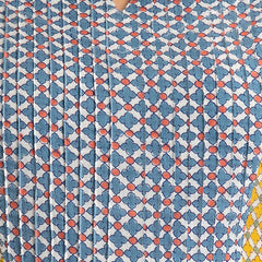 Women Yellow Cotton Printed A-Line Kurti
