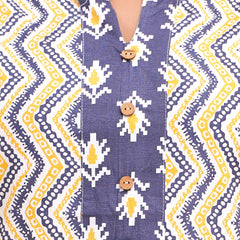 Women Cotton Printed Short Kurti