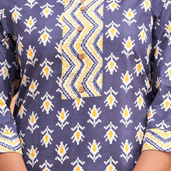 Women Cotton Printed Short Kurti