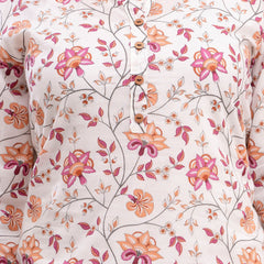 Floral Printed Pure Cotton Kurti