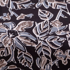 Floral Print Cotton Peplum Top