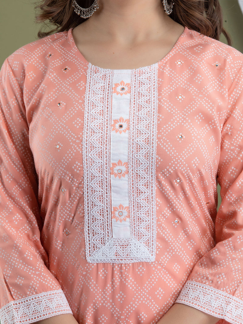 Women Kurta Pant Dupatta Set