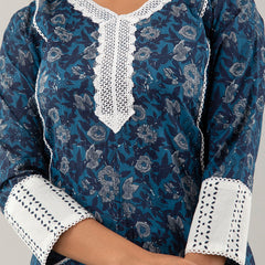 Women Kurta Pant Dupatta Set