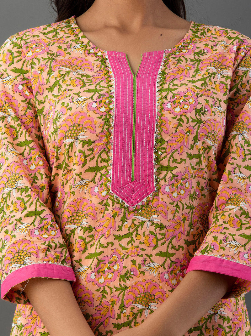 Women Kurta Pant Dupatta Set