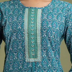 Women Kurta Pant Dupatta Set