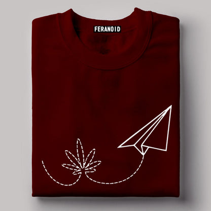 Fly High Maroon T-Shirt