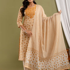 Women Kurta Pant Dupatta Set