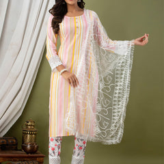 Women Kurta Pant Dupatta Set