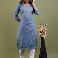 Women Kurta Pant Dupatta Set