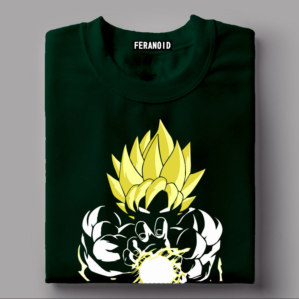 Goku Yellow Green T-Shirt