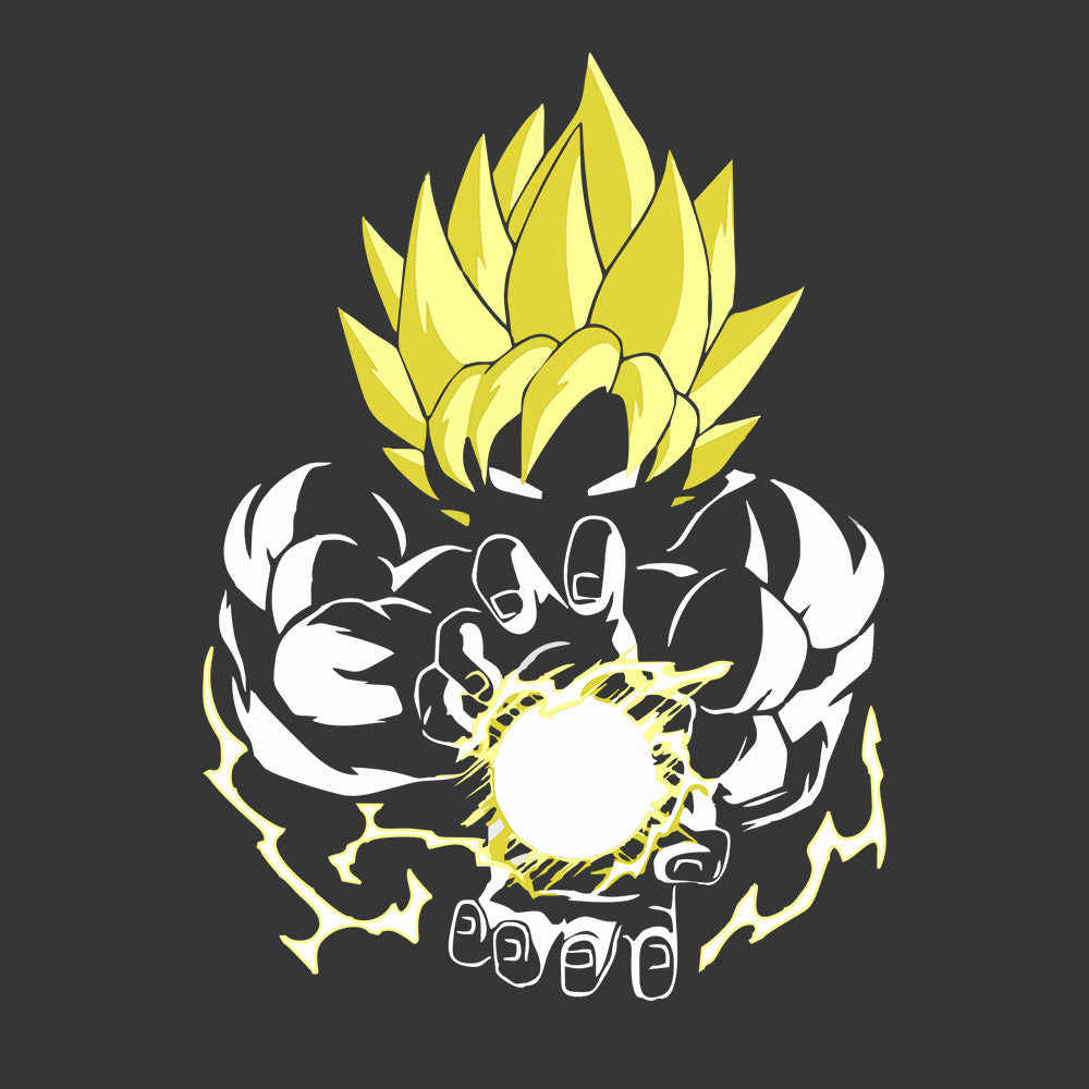 Goku Yellow Grey T-Shirt