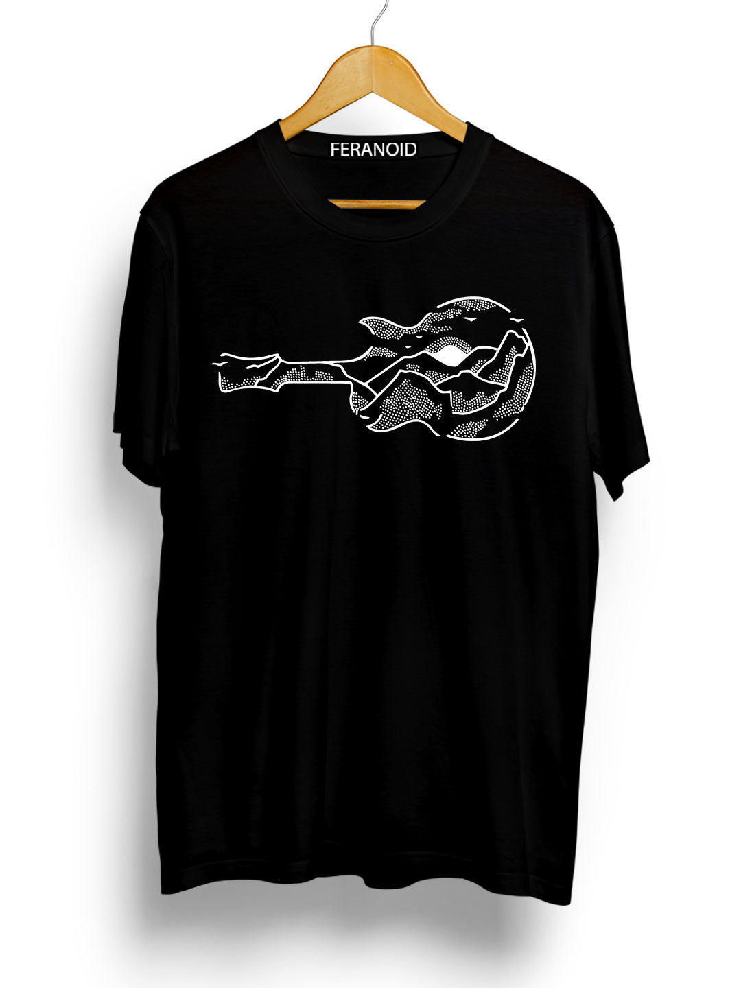 Guitar Black T-Shirt